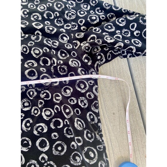 Vintage True Grit Men’s L Lustre Cotton Velvet Button Up Shirt Black  Silver USA - Picture 16 of 16